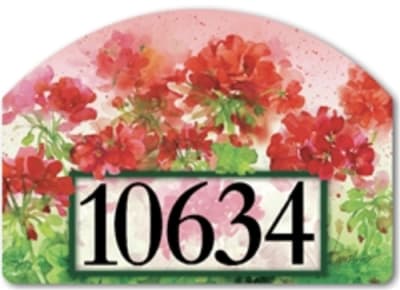 Geranium Garden Yard DeSigns Magnetic Art