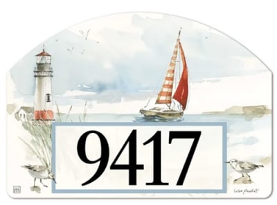 Seaside Journey Yard DeSigns Magnetic Art