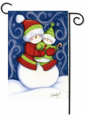 Snowbaby Garden Flag