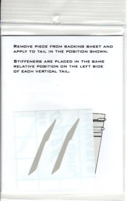 FLV32002 F/A-18A Vertical Tail Stiffeners