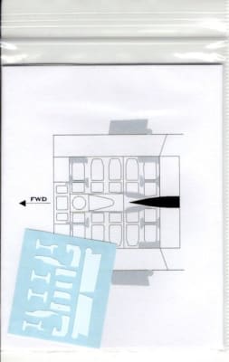 FLV72001 F-16C Block 30/32/40/42 Fuselage Plates