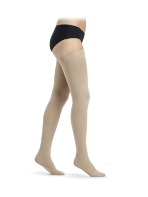 photo of SIGVARIS Cotton Thigh High compression stockings