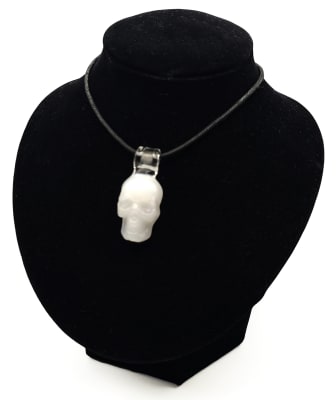 Pendant - White Skull