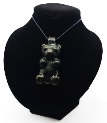 Pendant - Gunmetal Gummy Bear