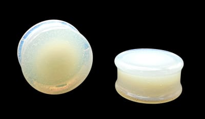 White Slime Solid Color Plugs