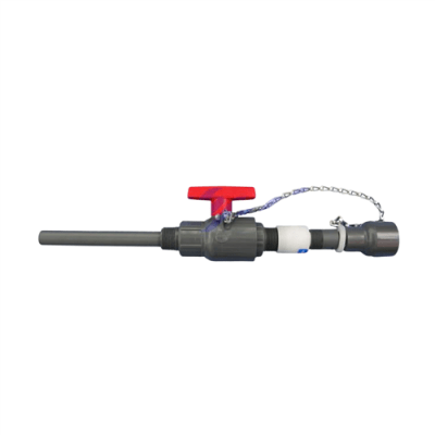 1" Non-Metallic Retractable Corporation Stop | PVC Wetted Diffuser | CSP-111-PVC
