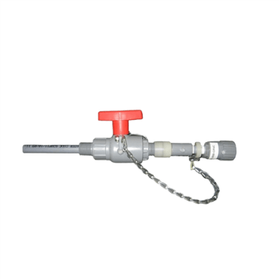 1/2" Non-Metallic Retractable Corporation Stop | CPVC Wetted Diffuser | CSPC-050-CPVC