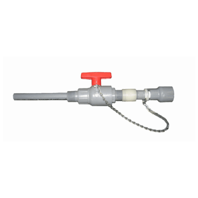 1" Non-Metallic Retractable Corporation Stop | CPVC Wetted Diffuser | CSPC-111-CPVC