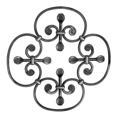 Rosette 3/8" Dia Matl 17-1/4" Dia