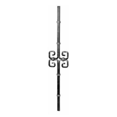 Picket - W/Scrolls 15/16" X 1/2" Matl  7-5/8"W  39