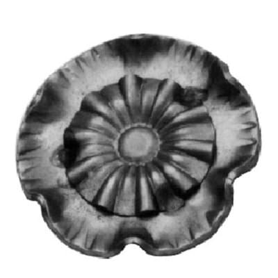 Flower Stamped 2-3/8" Dia 5/64" Matl