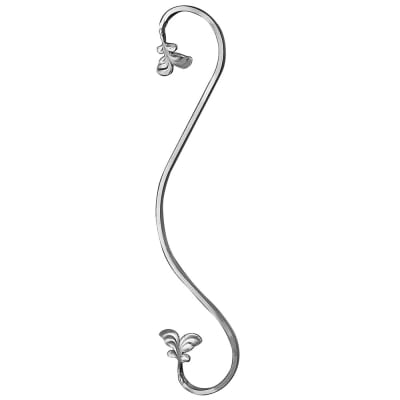 SCROLL 1/2" X 1/4" 6-5/16" X 9-7/8" H