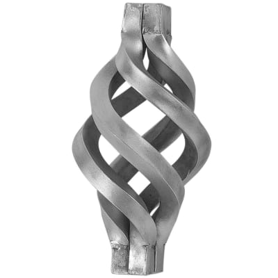 BASKET - 4 FILAMENTS ALUM 1" SQ