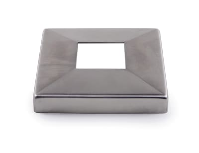 316 Stainless Steel Flange Cover 4 1/8" and 1 39/64" by 1 39/64" hole