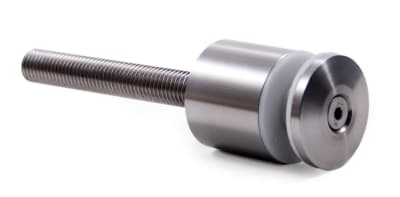 316 Stainless Steel Rounded Wall Glass Clamp For 5/16" to 1/2" Thickness