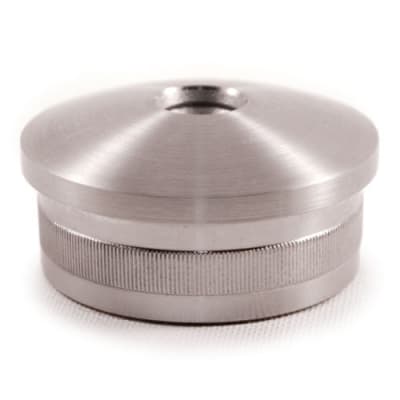316 Stainless Steel End Cap Rounded for Tube 1 2/3