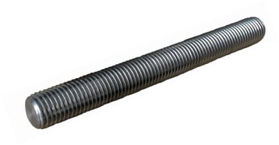 Stainless Steel Threaded Bar 9-7/8"