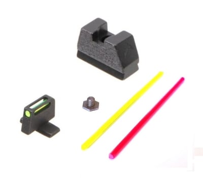 photo of Suppressor Height Fiber Optic Sights For SIG SAUER P320
