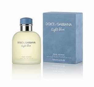 D & G Light Blue Cologne