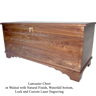 Walnut Lancaster Chest
