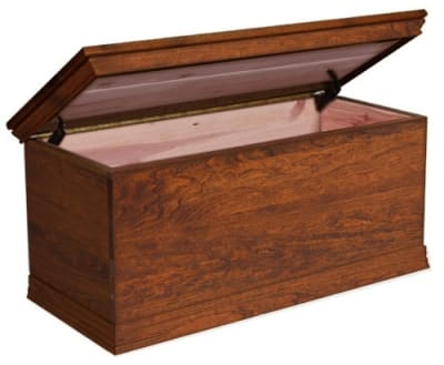 Cherry Blanket Chest