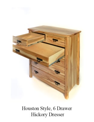 Handmade Hickory Dresser