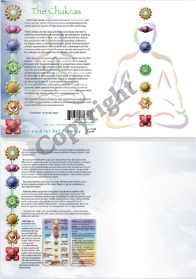 GC-11 The Chakras Greeting Card
