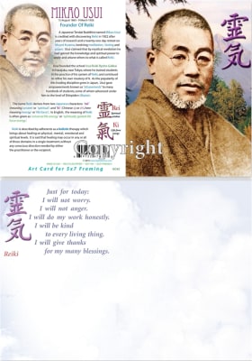GC-42 Mikao Usui Greeting Card