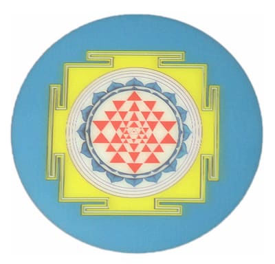 Shree Yantra Sacred Geometry Lenticular
