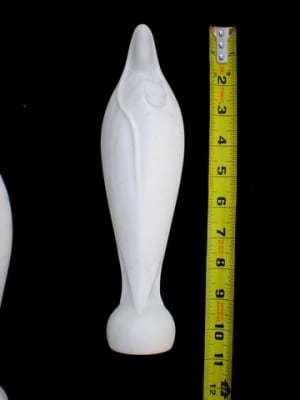 MF-01 Hand Carved White Marble Madonna - Goddess Figurine