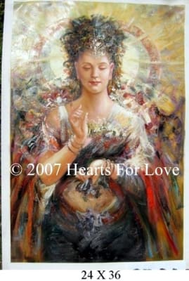 Goddess - 24" x 36" Original Oil Painting