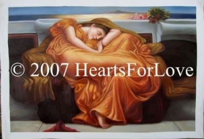 Goddess Sleeping - 24" x 36" Original Oil Painting