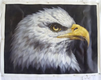 Eagle - Original Oil Painting 20" x 24"