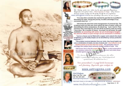 PS-01 Yogananda - 5" x 7" Fine Art Print FREE WITH PURCHASE