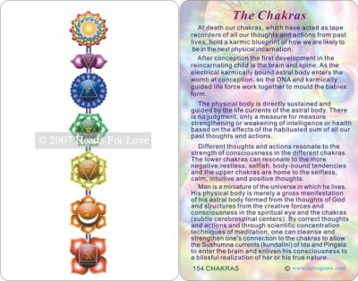 WA-154 Chakras Wallet Altar