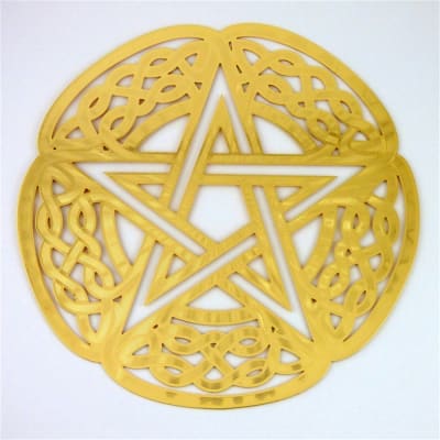 celtic pentagram healing grid