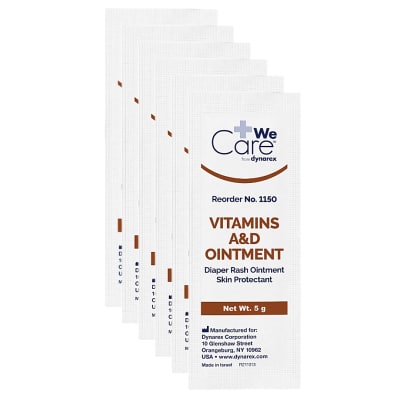 A&D Ointment tube used for tattoo aftercare and skin healing, placed on a white background