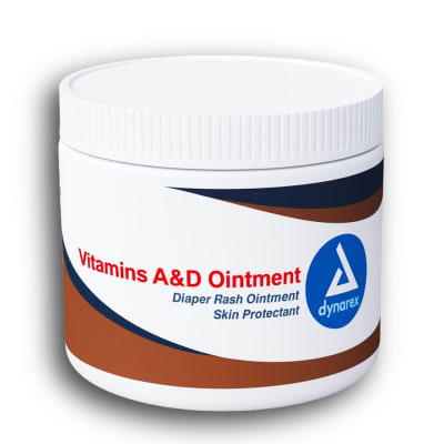 A&D Ointment used for tattoo aftercare and skin healing, placed on a white background