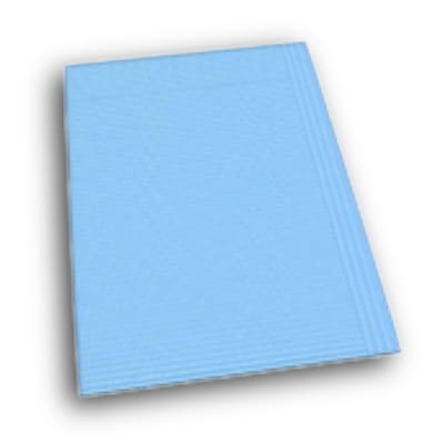 Disposable dental bibs with waterproof backing â€“ absorbent barrier protection for tattoo, PMU, and dental use