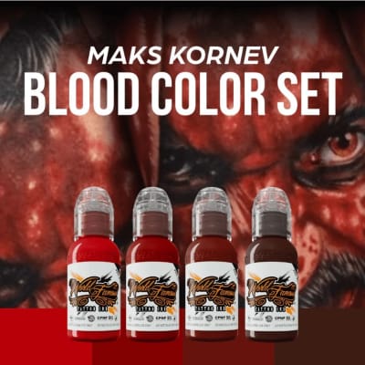 Maks Kornev's Blood Color Set - 1oz