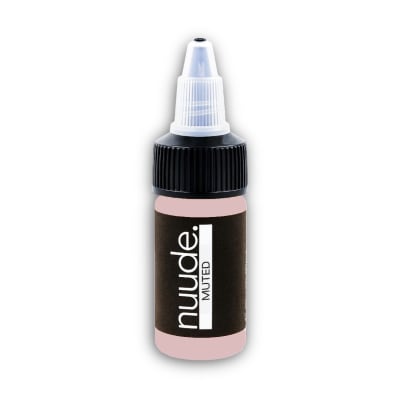 Nuude NSFW Nude paramedical tattoo pigment â€“ soft flesh-toned ink for areola tattooing, intimate skin restoration, and scar camouflage