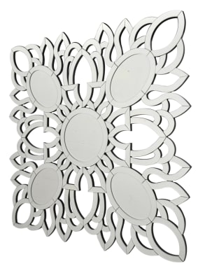 Luxe Faceted Mirror in Mirrored Finish by AFD Home - AFD-10999946