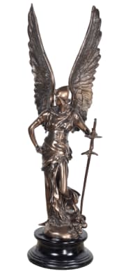 Goddess of Victory Sculpture in Bronze Finish by AFD Home - AFD-11286163