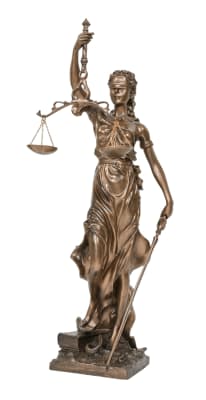Lady Justice Sculpture in Bronze Finish by AFD Home - AFD-11286171