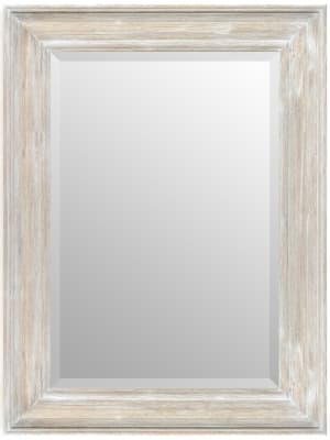Misty Woods Mirror in White Wash Finish by AFD Home - AFD-12008490