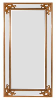 Monte Carlo Vertical Mirror in Antique Gold Leaf Finish by AFD Home - AFD-12013647