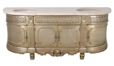 Essex Double Vanity in Platine Silver Finish by AFD Home - AFD-12018157