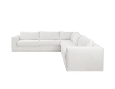 KC LAF Hockney Corner Ivory Sofa by AFD Home - AFD-12023930