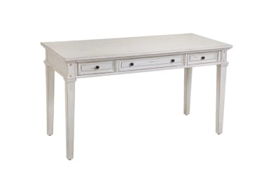 Sedona 50 inch Writing Desk in Cobblestone White Finish by American Woodcrafters - AME-2410-330