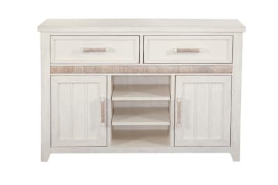 Isle of Palms Server in Shell White Finish by American Woodcrafters - AME-D-5510-590